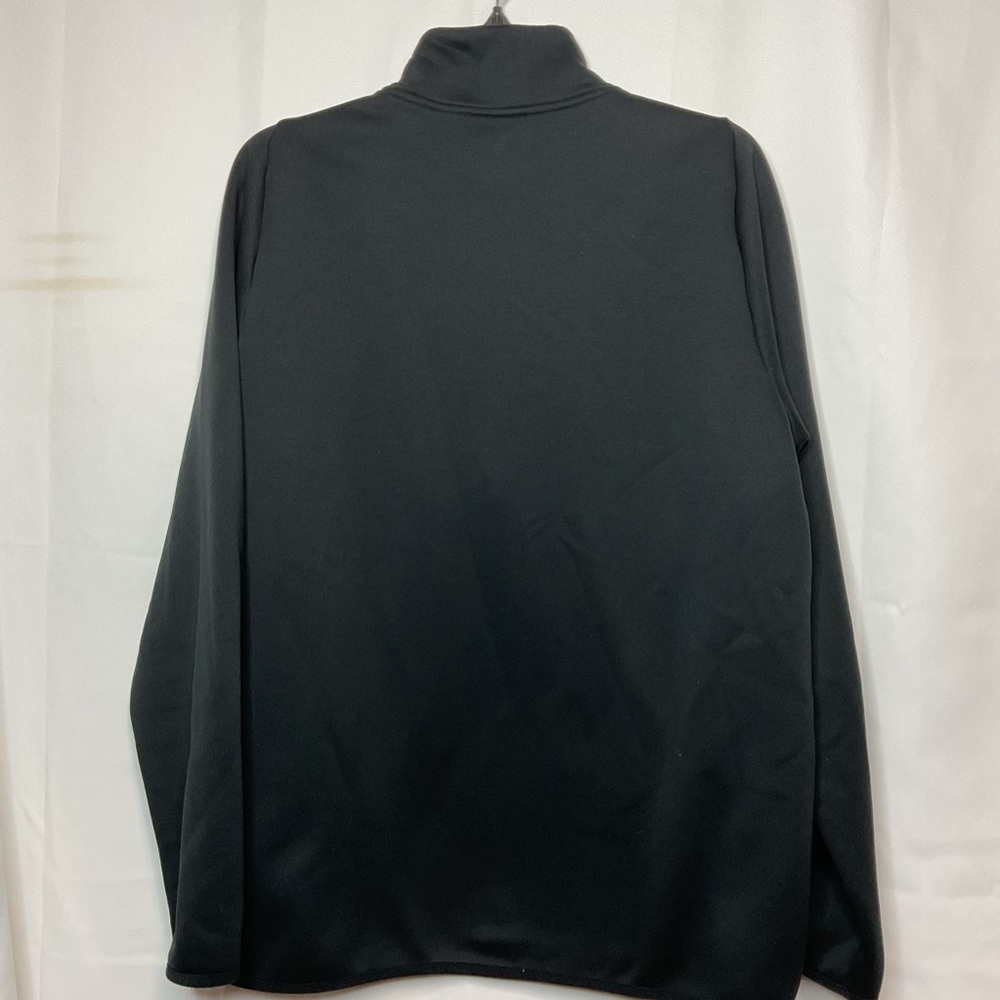 Black Nike 3/4 zip long sleeve pullover mens large - Picture 4 of 6